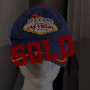 Blue Las Vegas  Ball cap
